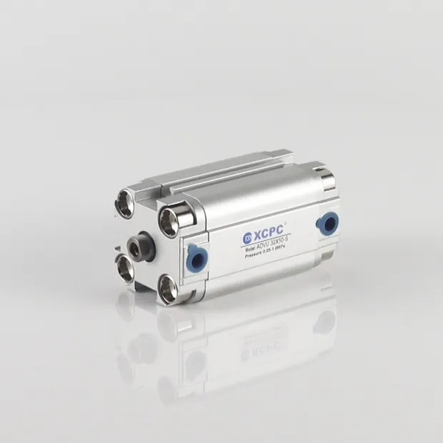 Factory Pneumatic Air Aluminum Alloy ISO6431 Thin Compact Cylinder